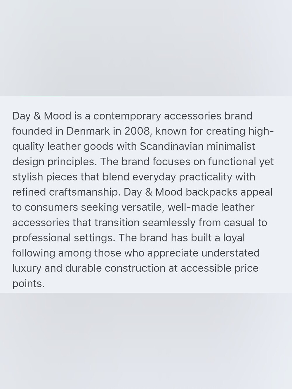 Day & Mood Leather Drawstring Backpack - Picture 9 of 9
